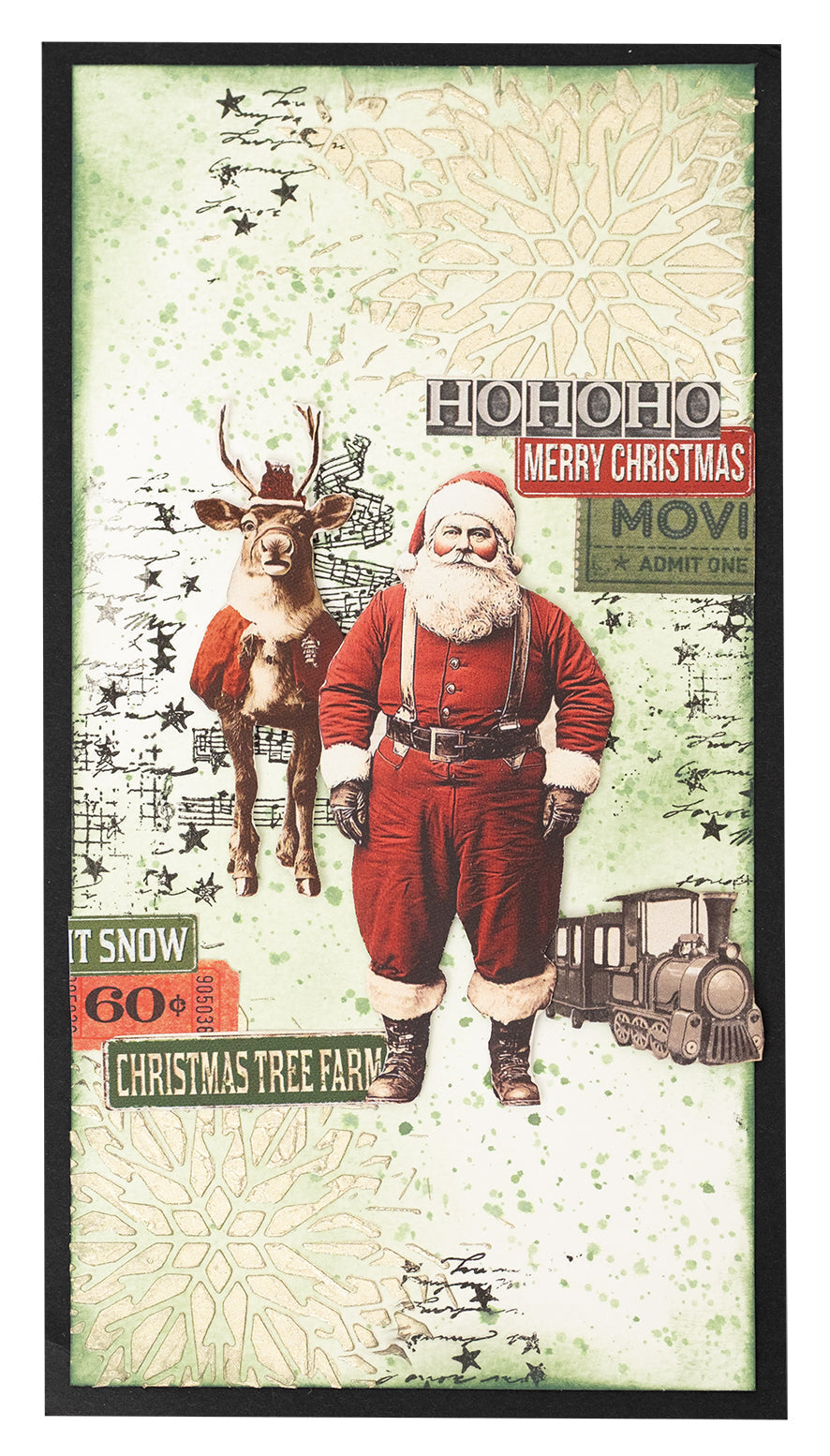 SL Clear Stamp Starry Background Grunge Collection 1 Pieces-3