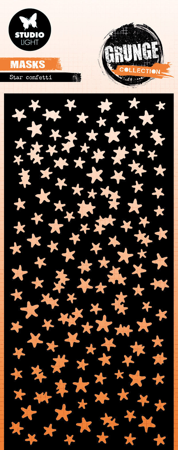 SL Mask Star Confetti Grunge Collection 1 Pieces-1
