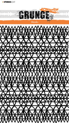 SL Mask Macrame Grunge Collection 210x148x1mm 1 PC nr.97-1