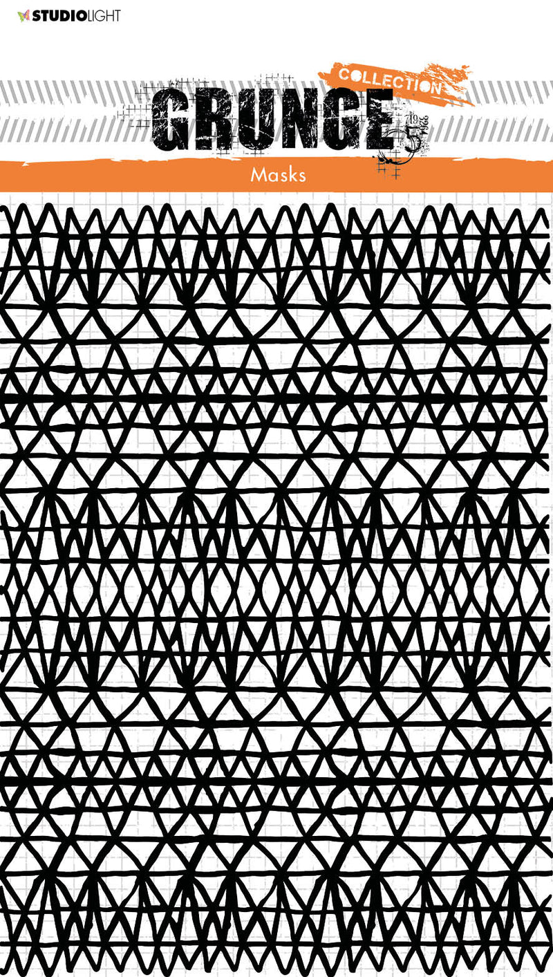 SL Mask Macrame Grunge Collection 210x148x1mm 1 PC nr.97-1