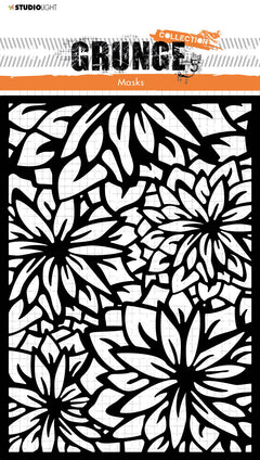 SL Mask Flower Background Grunge Collection 210x148x1mm 1 PC nr.99-1