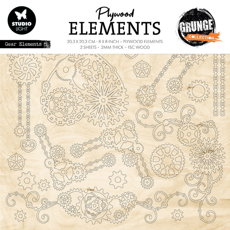 SL Plywood Elements Gear Elements Grunge Collection 2 PC-1