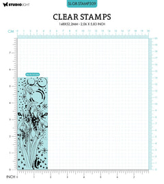 SL Clear Stamp Snow Drops Grunge Collection 148x52.2x3mm 1 PC nr.309-2
