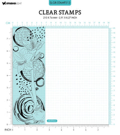 SL Clear Stamp Amaryllis Grunge Collection 210x74x3mm 1 PC nr.313-2