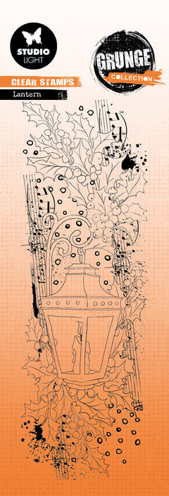 SL Clear Stamp Lantern Grunge Collection 210x74x3mm 1 PC nr.314-1