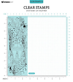 SL Clear Stamp Lantern Grunge Collection 210x74x3mm 1 PC nr.314-2