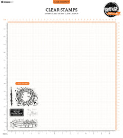 GR Clear Stamp Winter Wonderland Grunge Collection 5 PC-3