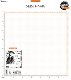 GR Clear Stamp Winter Fair Grunge Collection 7 PC-3