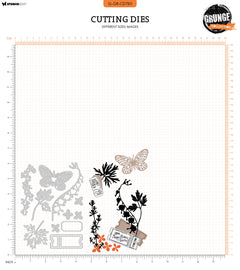 SL Cutting Die Botanical Elements Grunge Collection 13 PC-2