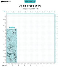 SL Clear Stamp Tulips Grunge Collection 45x140x3mm 1 PC nr.394-2