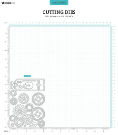 SL Cutting Dies Gears & Ticket Gearhead's Workshop 9 PC-2