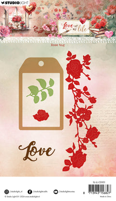 SL Cutting Die Rose Tag Love Of My Life 6 PC-2