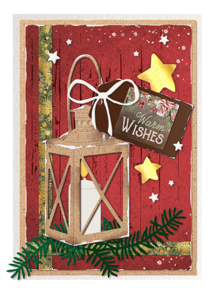 SL Sticker Sheets 2x2 Sheets Magical Christmas 105x210x2mm 4 SH nr.13-2