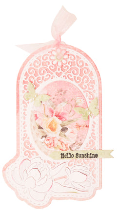 Troqueles de corte SL Peony Tag Nature Lover 95x134x1mm 9 pzas n.º 772-4