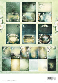 SL Designer Paper Pad Cards & Backgrounds Quiet Morning 148x210x11mm 36 Sheets-2