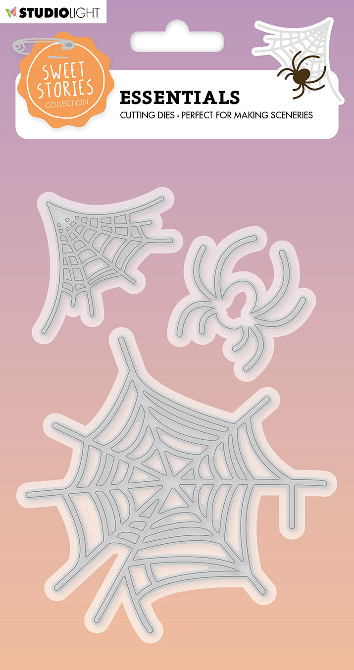 SS Cutting Die Spiderweb Sweet Stories 105x151x1mm 3 PC nr.407-1