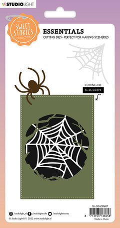 SS Cutting Die Spiderweb Sweet Stories 105x151x1mm 3 PC nr.407-2