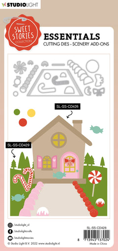 SS Cutting Die Candy Add-Ons Sweet Stories Essentials 60x148x1mm 18 PC nr.428-6