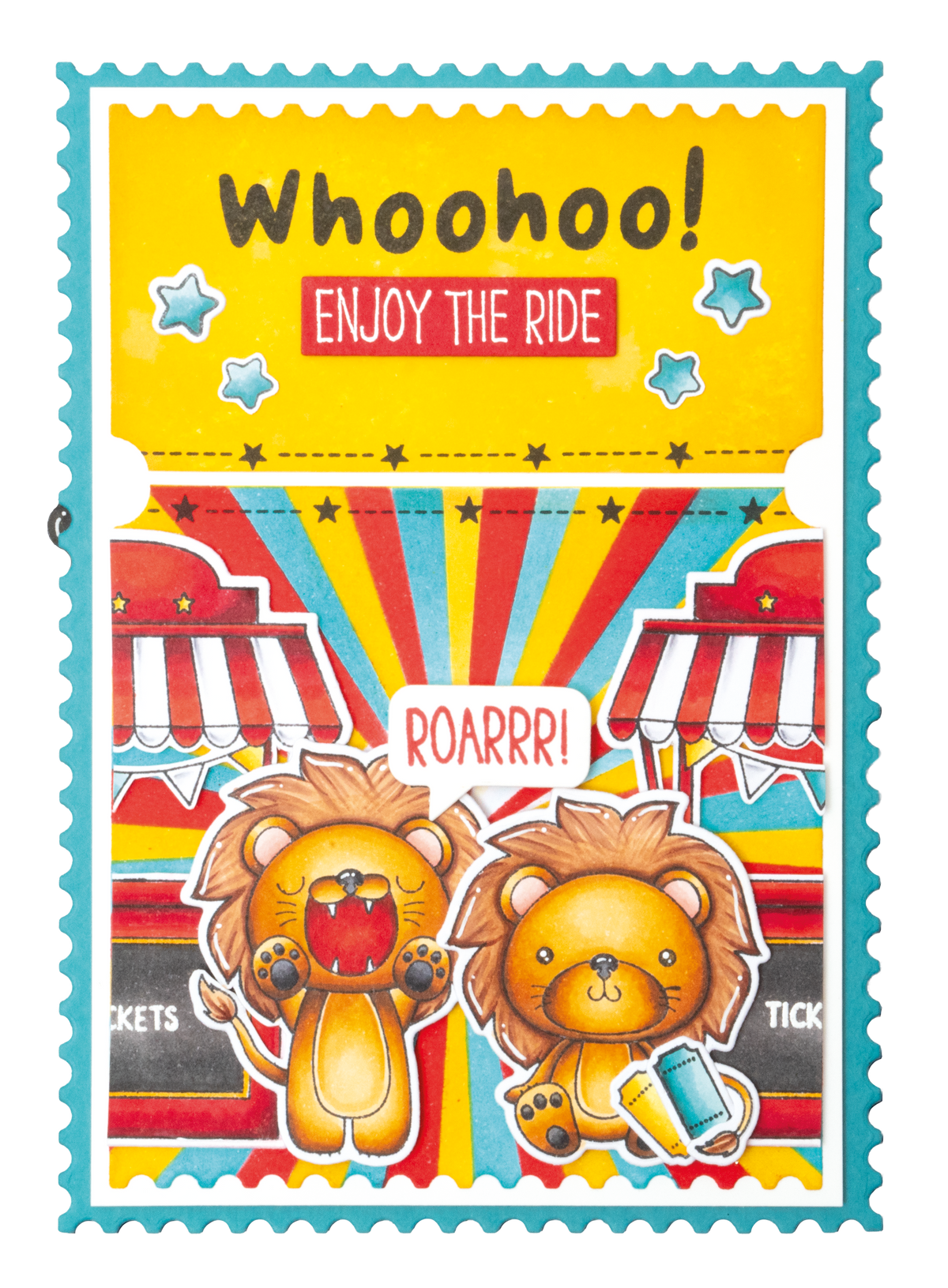 SL Stamp & Die Little Lion Sweet Stories 6 PC-5