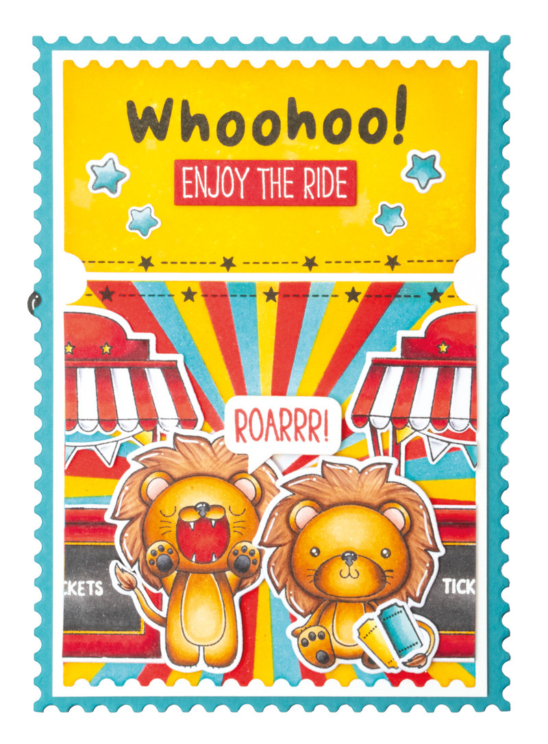 SL Cutting Die Ticket Shape Sweet Stories 4 PC-4