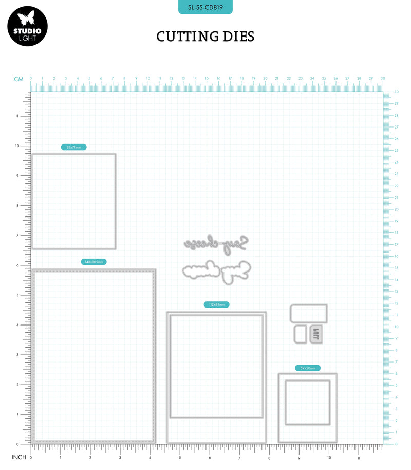 SL Cutting Die Polaroid Sweet Stories 11 PC-2
