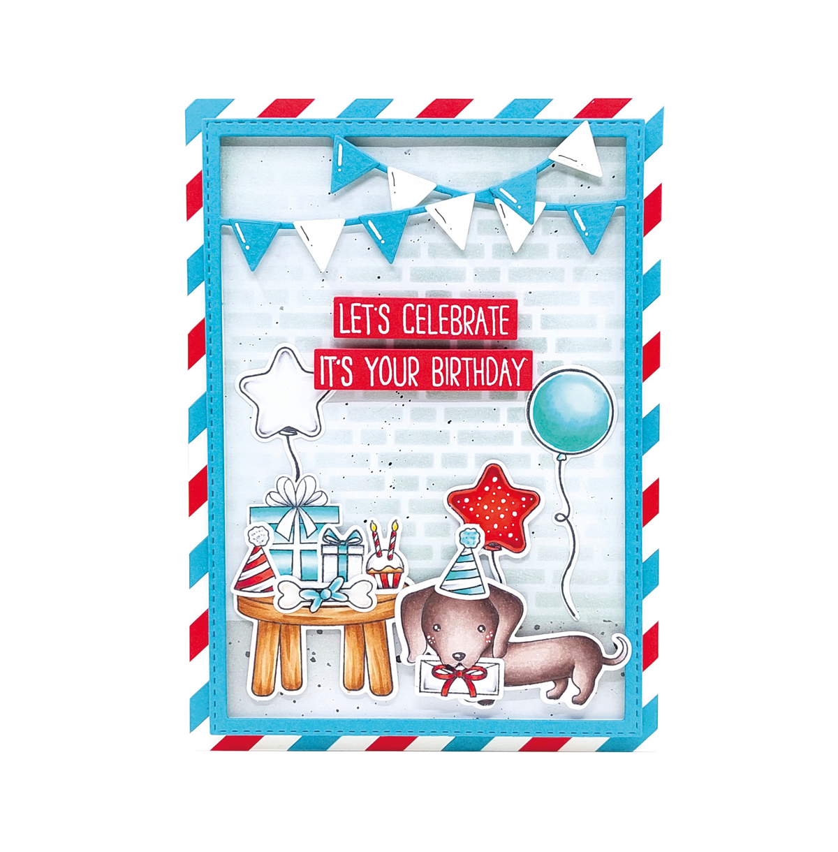 SL Stamp & Cutting Die Dachshund Sweet Stories 16 PC-4