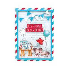SL Stamp & Cutting Die Dachshund Sweet Stories 16 PC-4