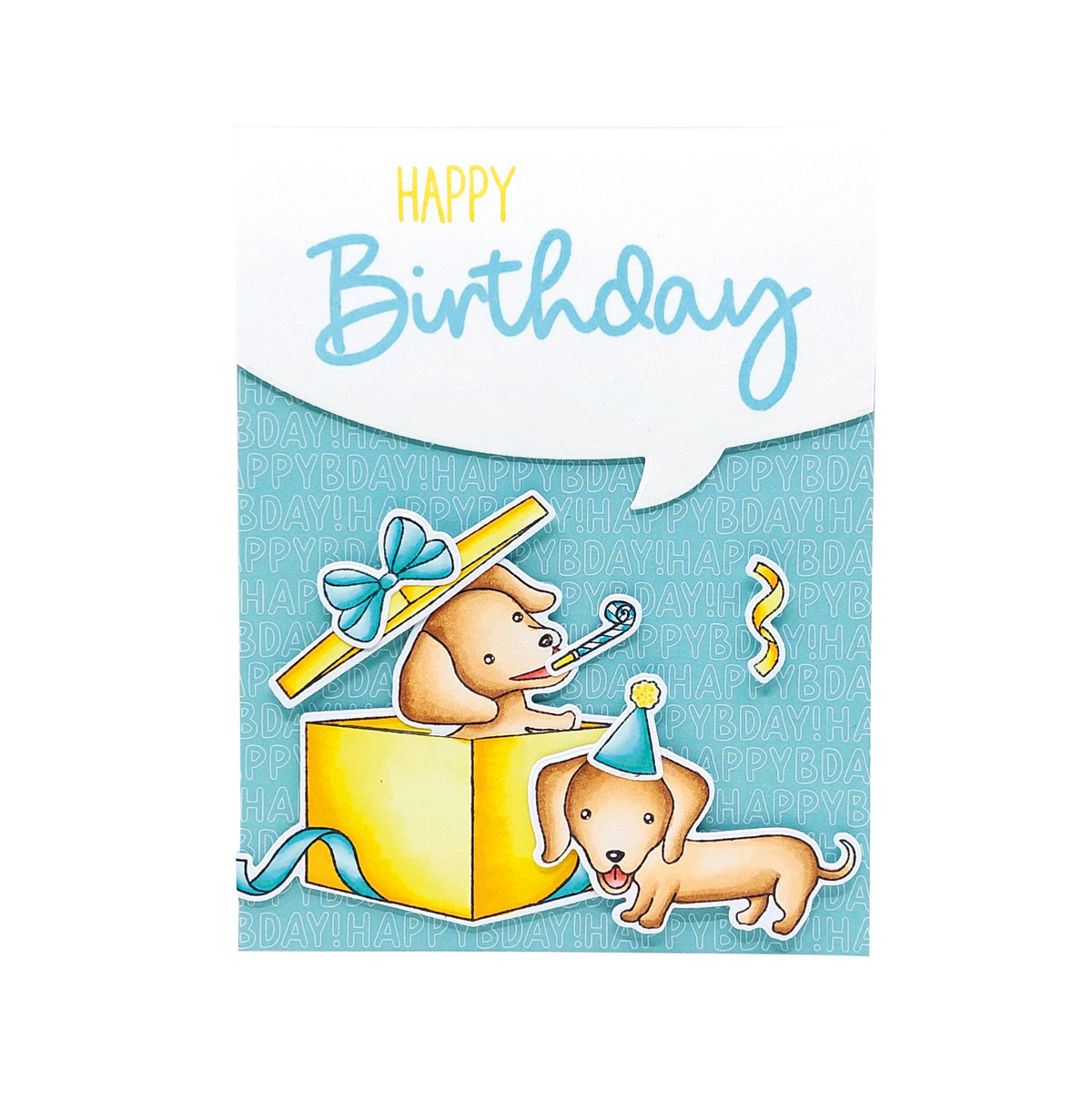 SL Stamp & Cutting Die Dachshund Sweet Stories 16 PC-5