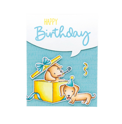 SL Stamp & Cutting Die Dachshund Sweet Stories 16 PC-5