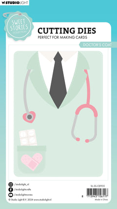 SL Cutting Die Doctor's Coat Sweet Stories 15 PC-3