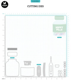 SL Cutting Die Pill Bottle Sweet Stories 17 PC-2