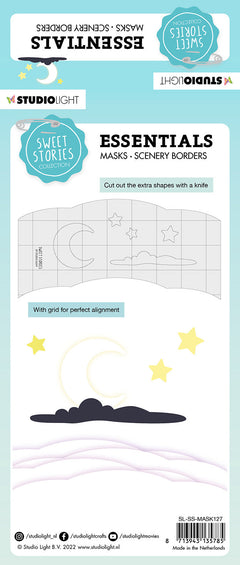 SS Mask Starry Night Sweet Stories 150x210x1mm 1 PC nr.127-2