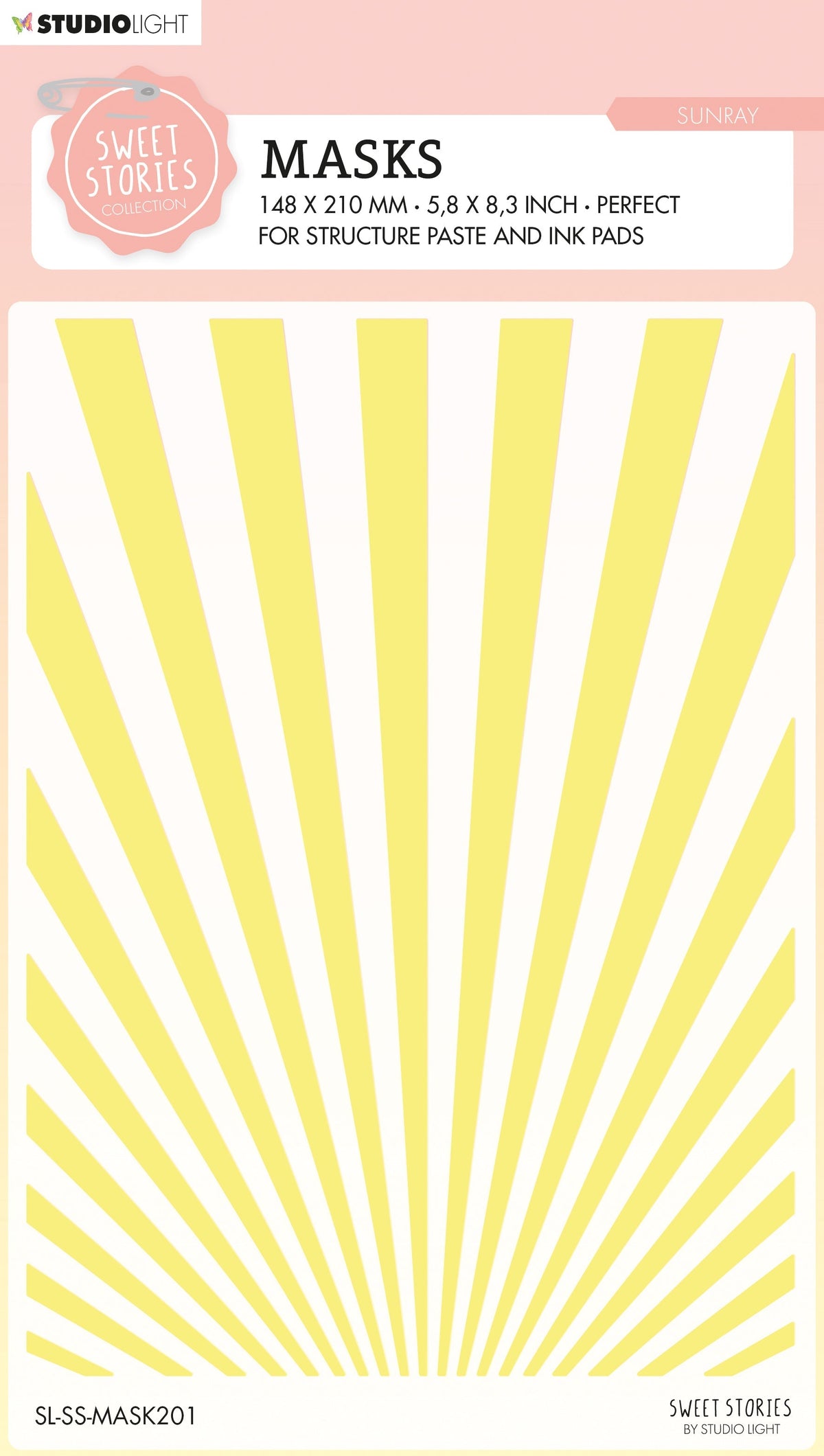 SL Mask Sunray Sweet Stories 150x210x1mm 1 PC nr.201-1