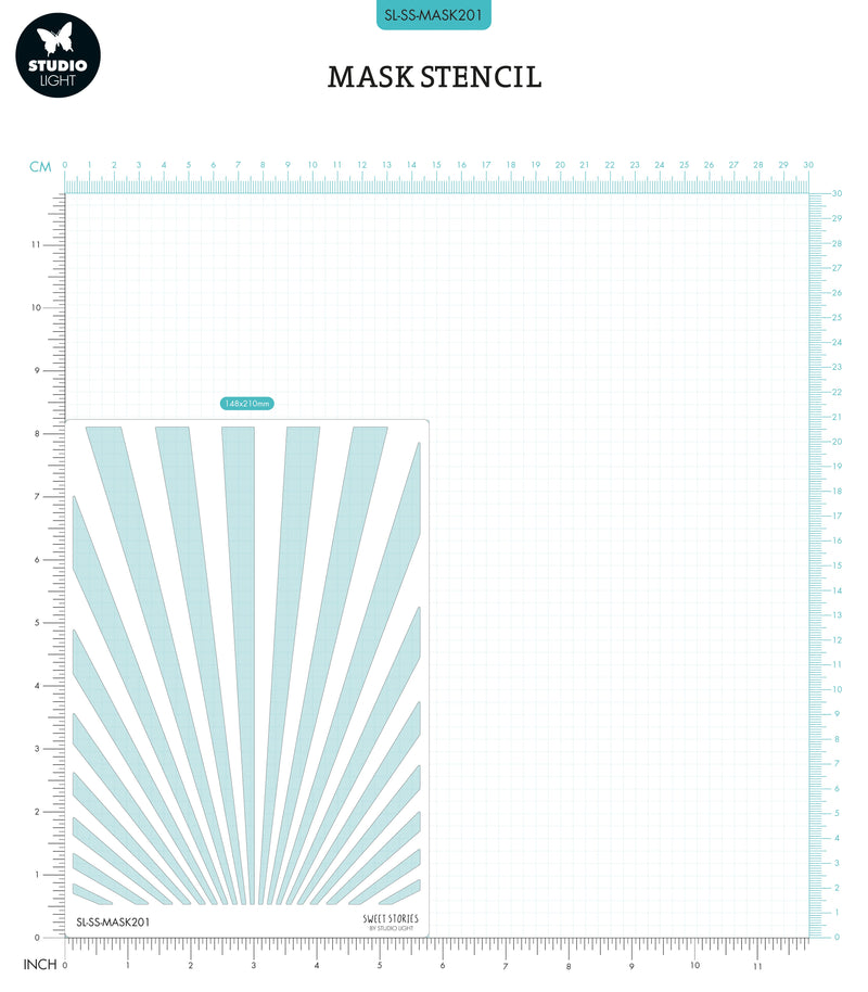 SL Mask Sunray Sweet Stories 150x210x1mm 1 PC nr.201-2