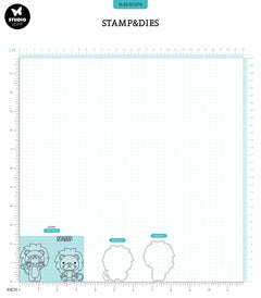 SL Stamp & Die Little Lion Sweet Stories 6 PC-2