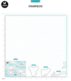 SL Stamp & Cutting Die Koala Sweet Stories 10 PC-2