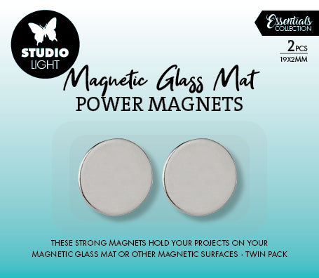 SL Power Magnets For Magnetic Glass Mat Tools Essentials 2 PC-1