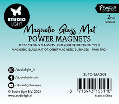 SL Power Magnets For Magnetic Glass Mat Tools Essentials 2 PC-3