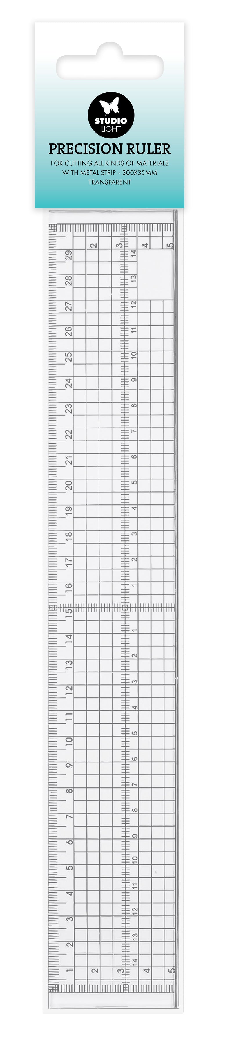 SL Ruler Metal Edge 30cm Tools Essentials 1 PC-1
