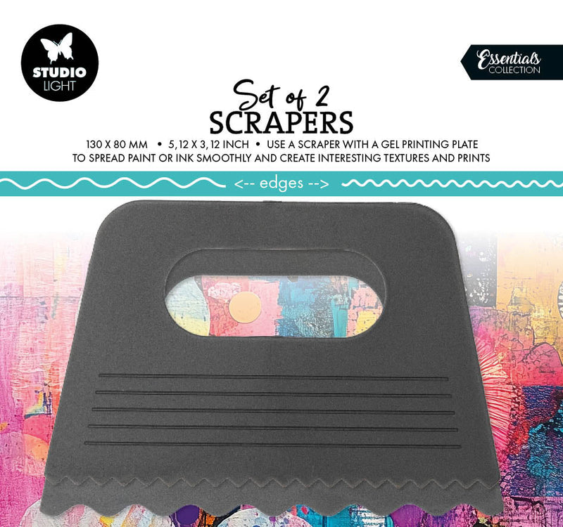 SL Scrapers Set of 2 Tools 160x150x4mm 2 Pieces-1