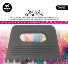 SL Scrapers Set of 2 Tools 160x150x4mm 2 Pieces-1