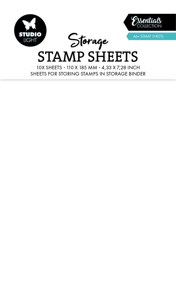 SL Storage Stamp Sheet A6+ Sheet Essentials 10 PC-1