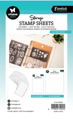 SL Storage Stamp Sheet A6+ Sheet Essentials 10 PC-2