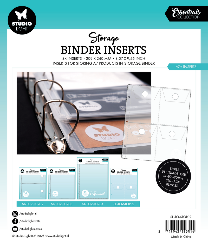 SL Storage Insert 3x Inserts For A7+ Essentials 3 Pieces-2