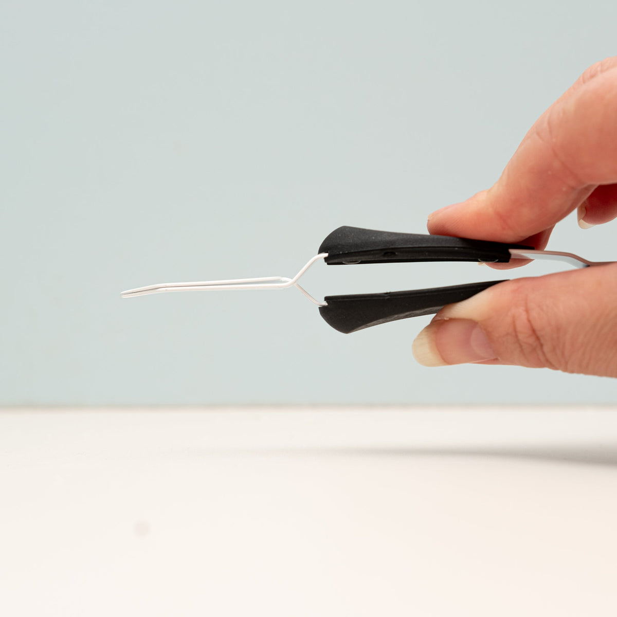 SL Reversed Tweezers Soft Grip Fine Tip Essentials Tools 1 PC-3