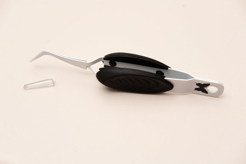 SL Reversed Tweezers Soft Grip Fine Tip Essentials Tools 1 PC-5