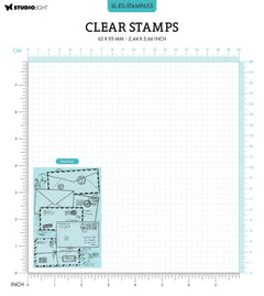 SL Clear Stamps Letters Vintage Diaries 1 PC-2