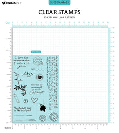 SL Clear Stamps Elements Vintage Diaries 17 PC-2