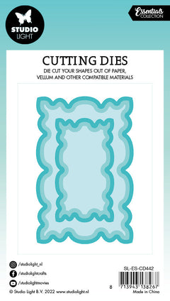 SL Cutting Dies Classic Nested Shape Essentials 61x92x1mm 6 PC nr.442-3