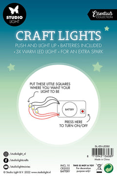 SL Craft Lights Batteries Included Essential Tools 150x100x10mm 3 PC nr.02-3